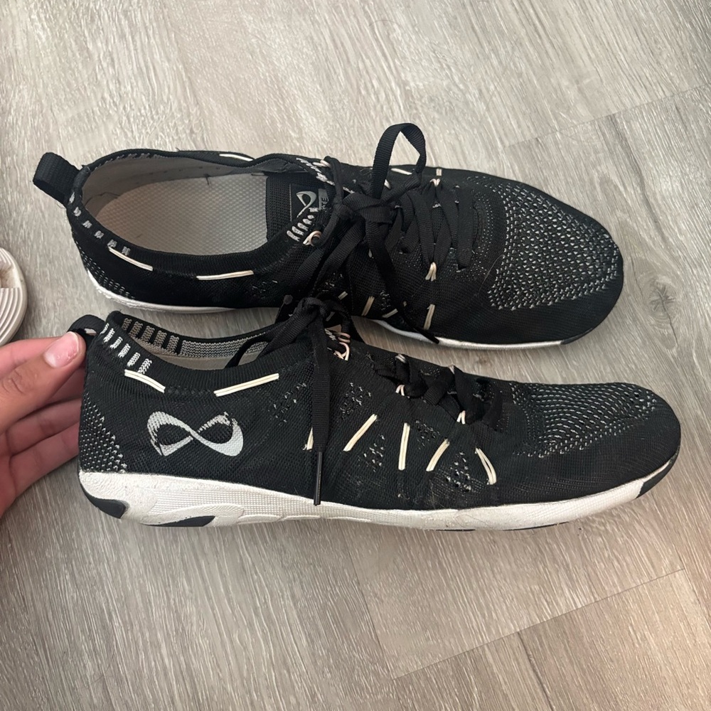 Cheer Shoes 
Women's Black Athletic Shoes